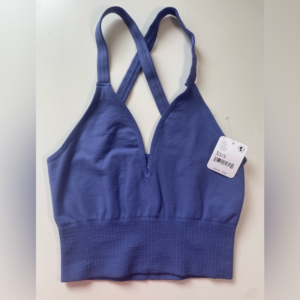 Free People Good Karma Crop Tank Perfect for yoga or Pilate